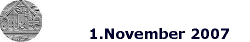 1.November 2007